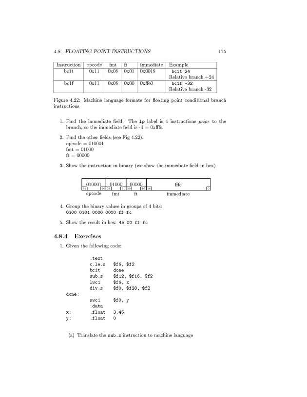 Computer Organization with MIPS - Page 175